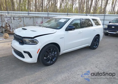 2022 Dodge Durango R/T Awd z USA, uszkodzony, nr VIN 1C4SDJCT8NC221294